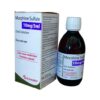 Morphine sulfate oral solution, A bottle of morphine sulfate oral solution, a medication used for managing severe pain under medical supervision.