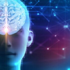 The Neurobiology of MDMA, Illustration showing how MDMA affects the brain, highlighting serotonin, dopamine, and oxytocin pathways and their impact on mood and behavior.