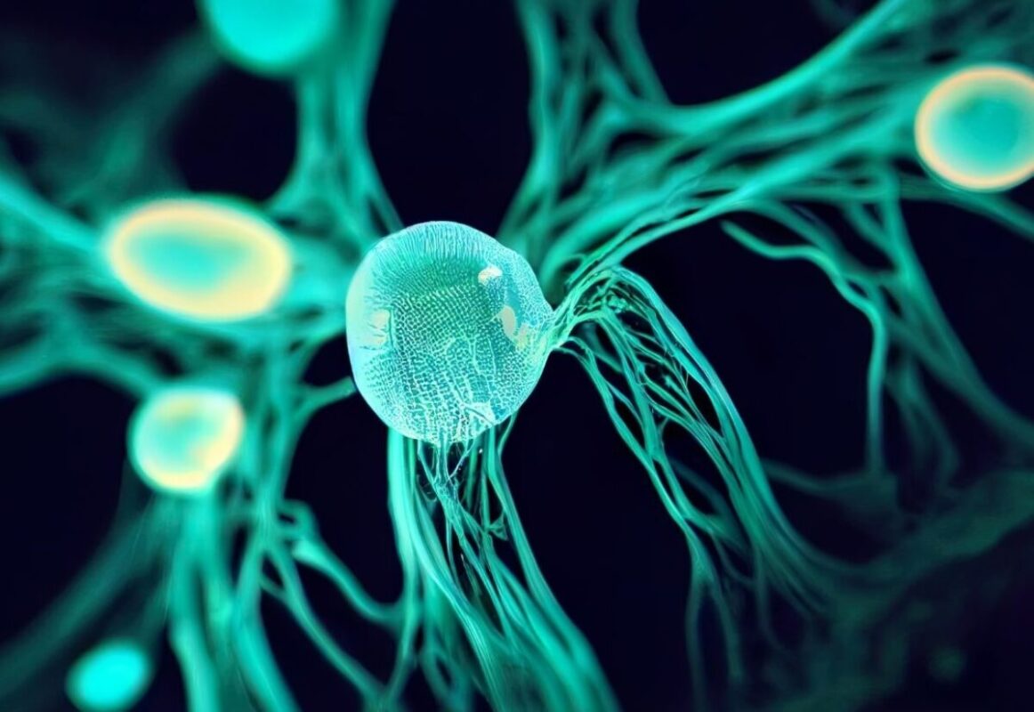 Neuroplasticity and Ketamine's Mechanism of Action, Illustration showing ketamine's effect on neuroplasticity in the brain for mental health treatment.