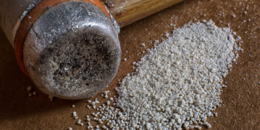 A close-up image of Basuco, a crude and impure form of cocaine paste, often mixed with harmful substances, known for its high addiction potential and severe health risks.